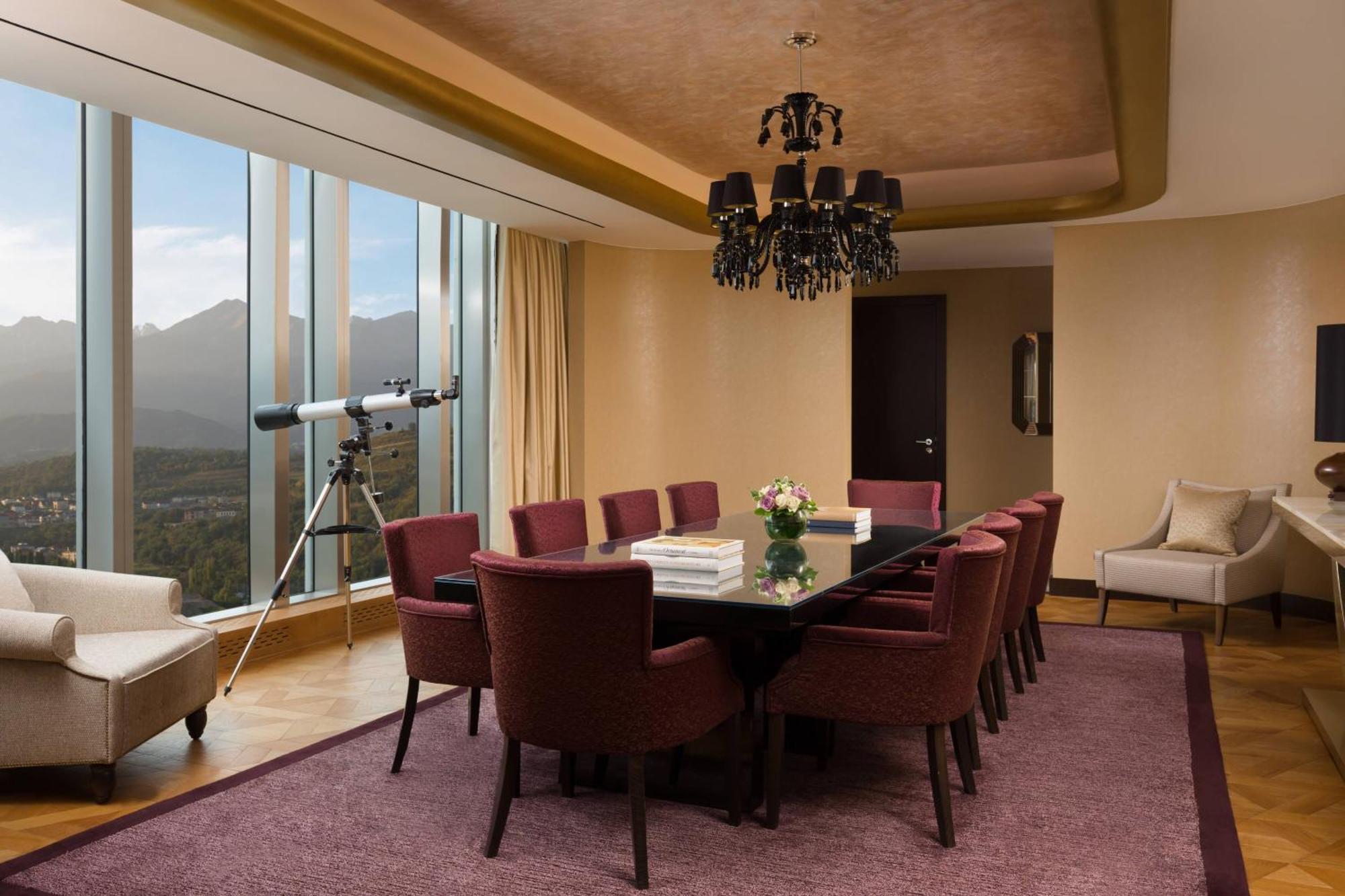 The Ritz-Carlton, Almaty Hotel Bagian luar foto